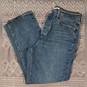 Levis Wedgie Straight Leg Jeans Size 31